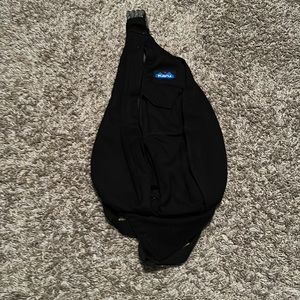 Kavu Black Rope Sling Bag